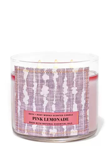Pink Lemonade ,3 wick candle - Bath & Body Works