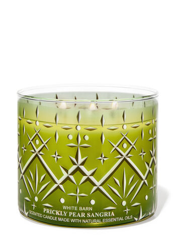Prickly Pearl Sangria-3 wick Candle-Bath & Body Works