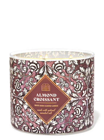 Almond Croissant 3-Wick Cendle - Bath & Body Works