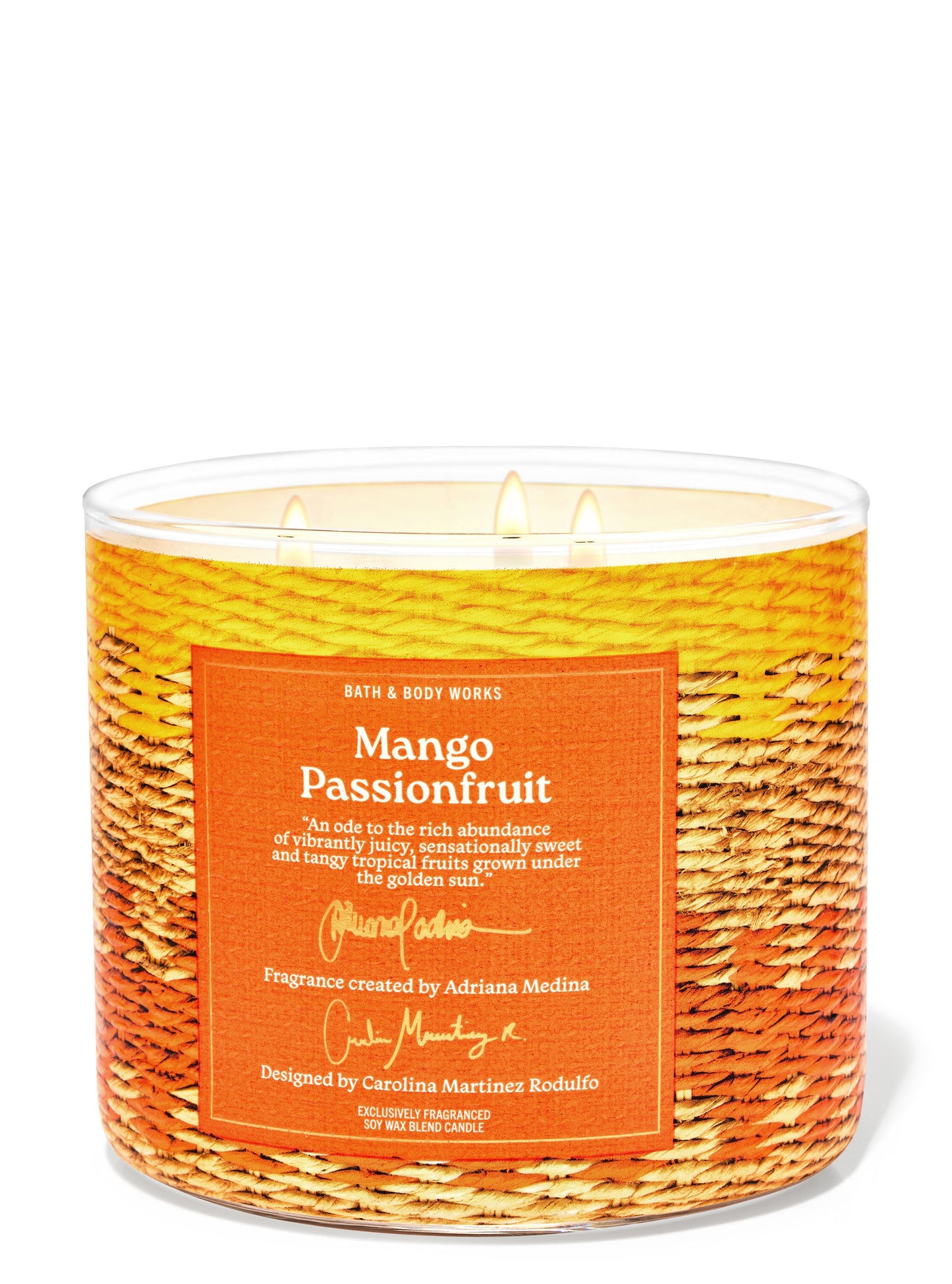 Mango Passiinfruit 3-Wick Candle - Bath & Body Works