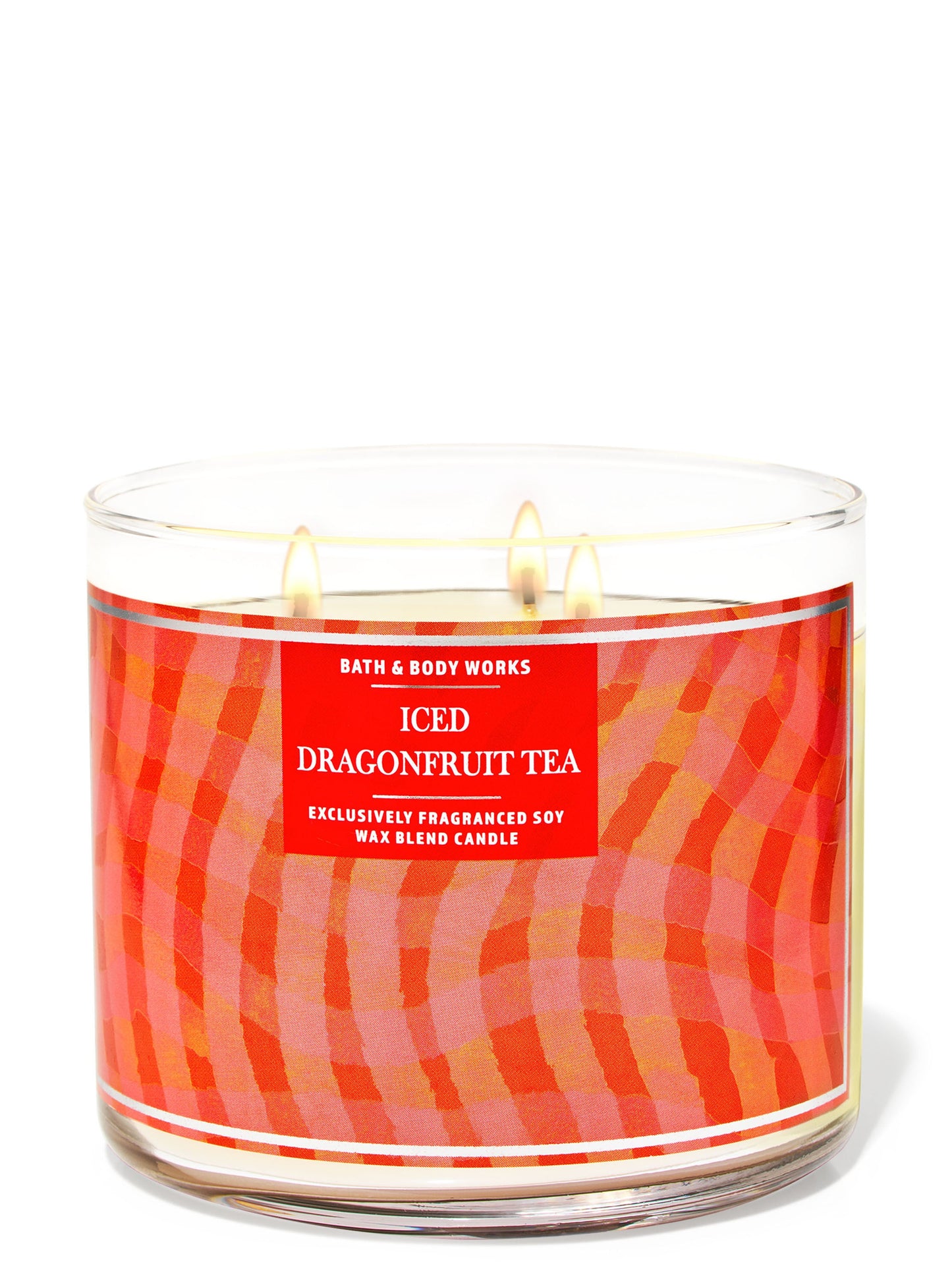 Iced Dargonfruit Tea - 3 Wick Candle - Bath & Body Works