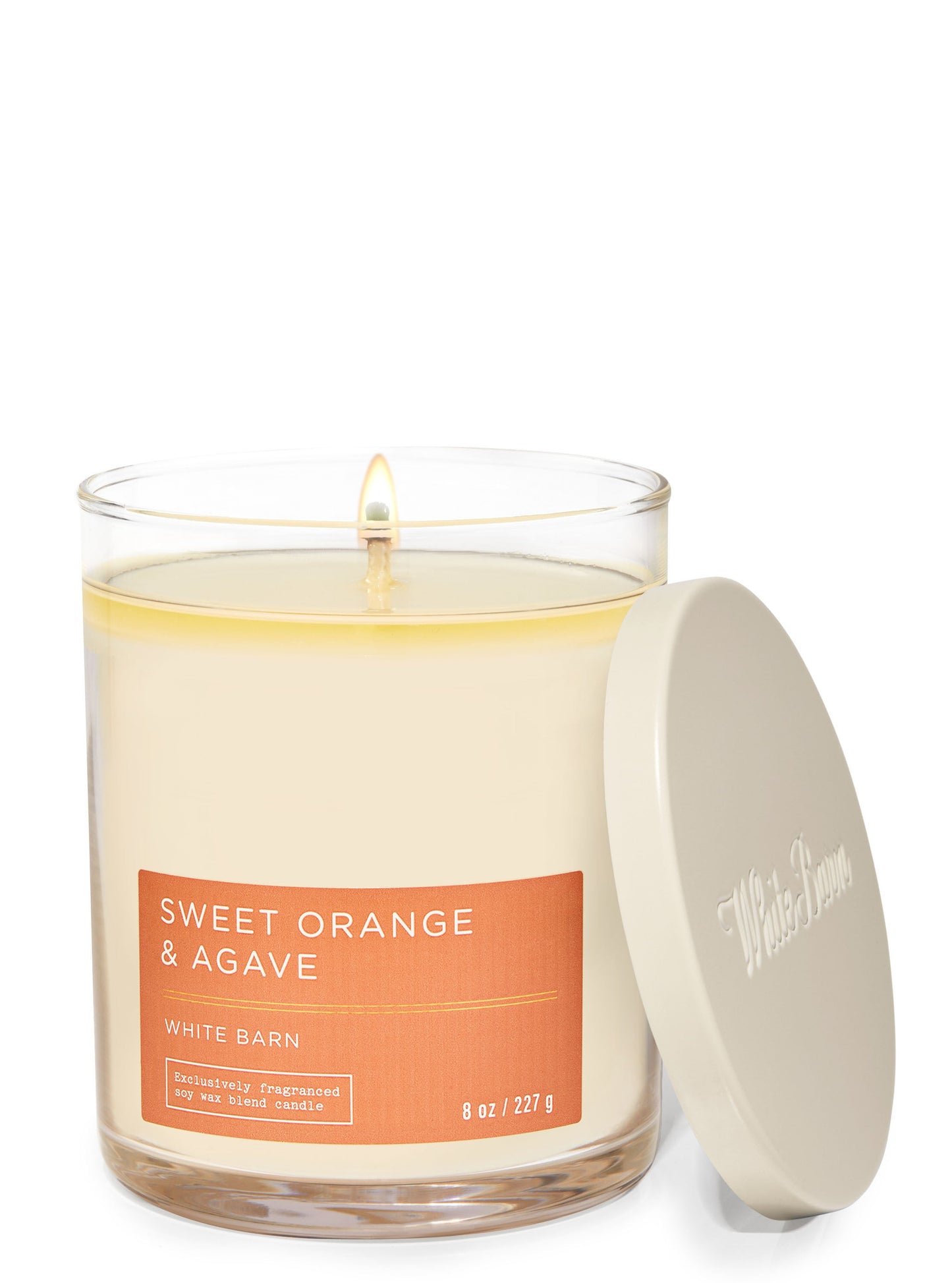 Sweet Orange & Agave 1 Wick Candle - Bath & Body Works