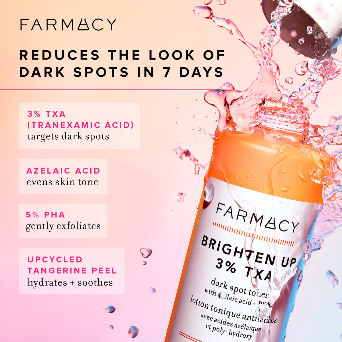 Brighten Up 3%TXA - Farmacy