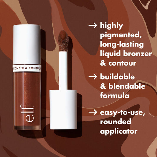 Camo Liquid Bronzer & Contour - elf