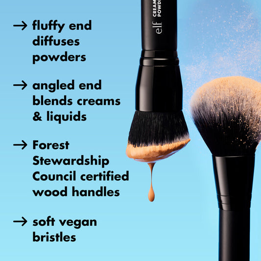 Cream & Powder Face Brush - ELF