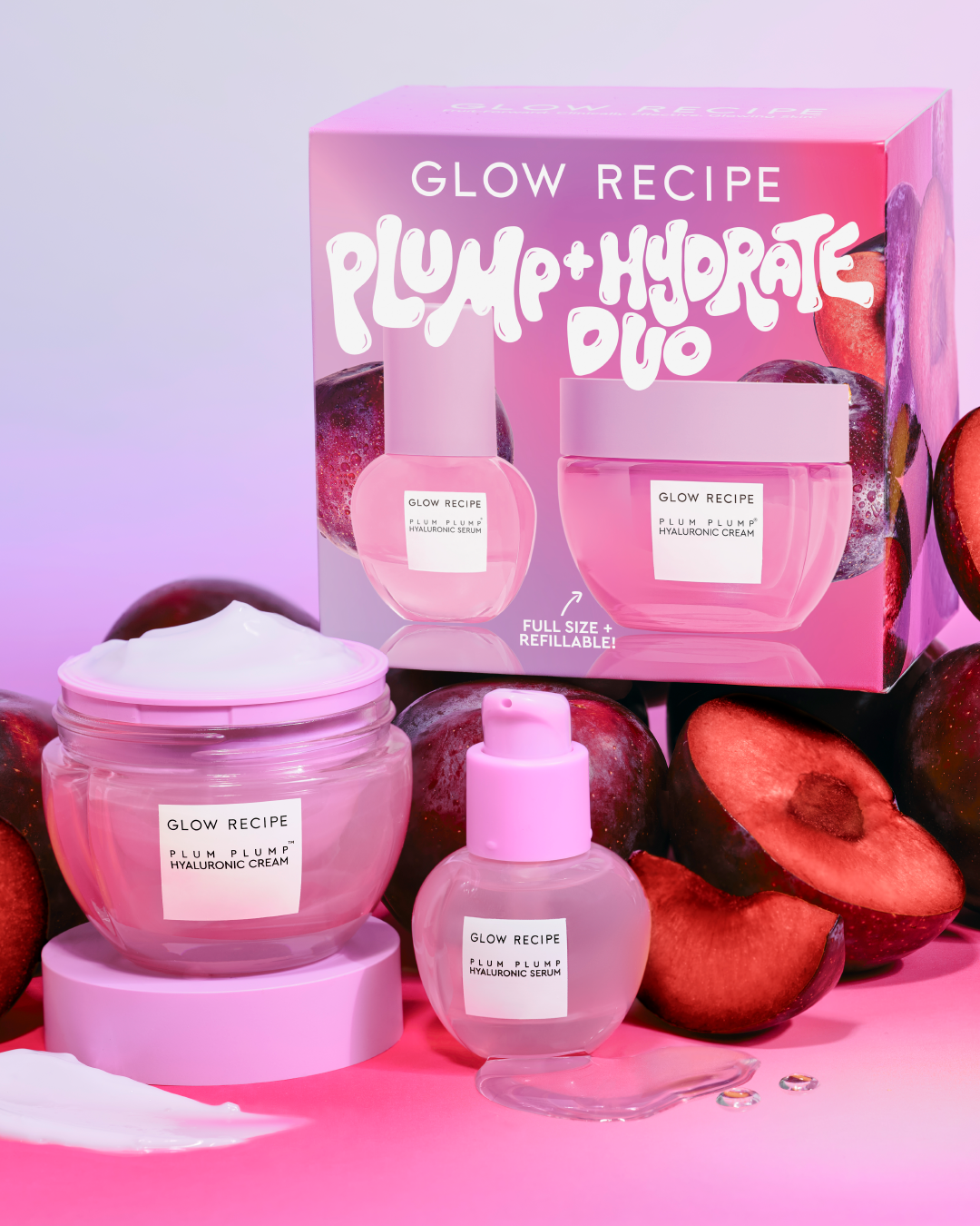 Plump + Hydrate Duo - Glow Recipe