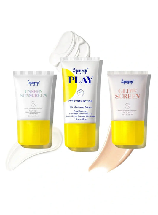Spf Bestsellers Starter Kit- Supergoop!