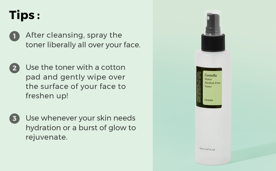 Centella Water Alcohol-Free Toner - Cosrx