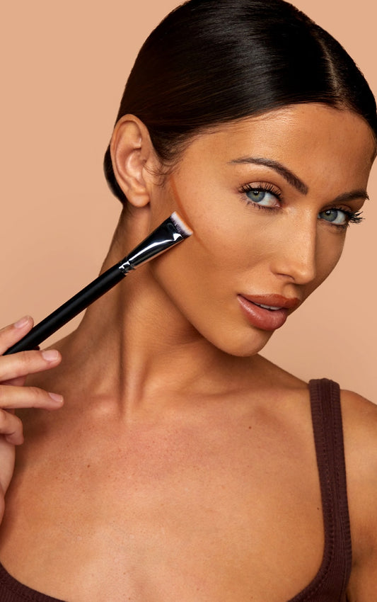 Small Flat Angled Contour Brush M164 - Morphe