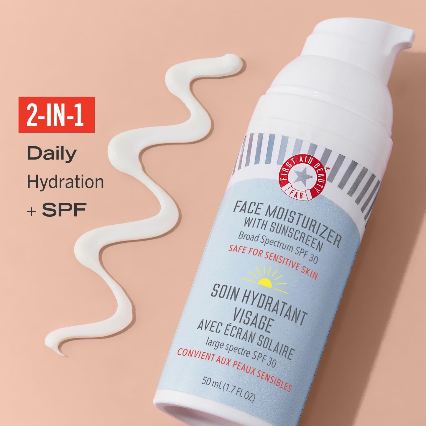 Ultra Repair Face Moisturizer with Sunscreen spf 30 - First Aid Beauty