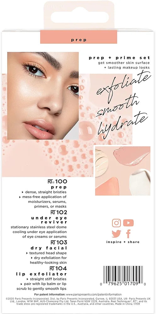Prep+ Prime Brush Set - Real Techniques