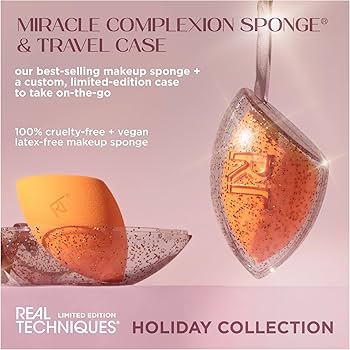 Limited Edition Miracle Complexion Sponge & Travel Case - Real Techniques