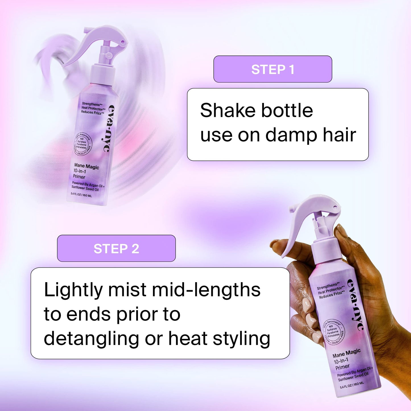 Mane Magic 10 in 1 Primer & Heat Protector - Eva Nyc