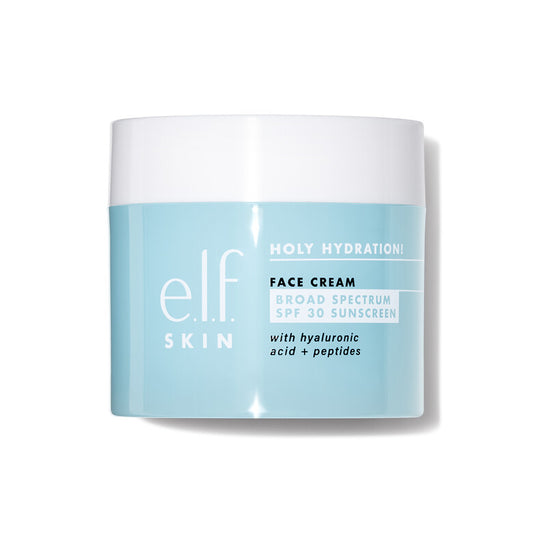Holy Hydration face cream spf 30 sunscreen - elf