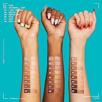 Wonder Stick Actual Size - Nyx Profesional Makeup