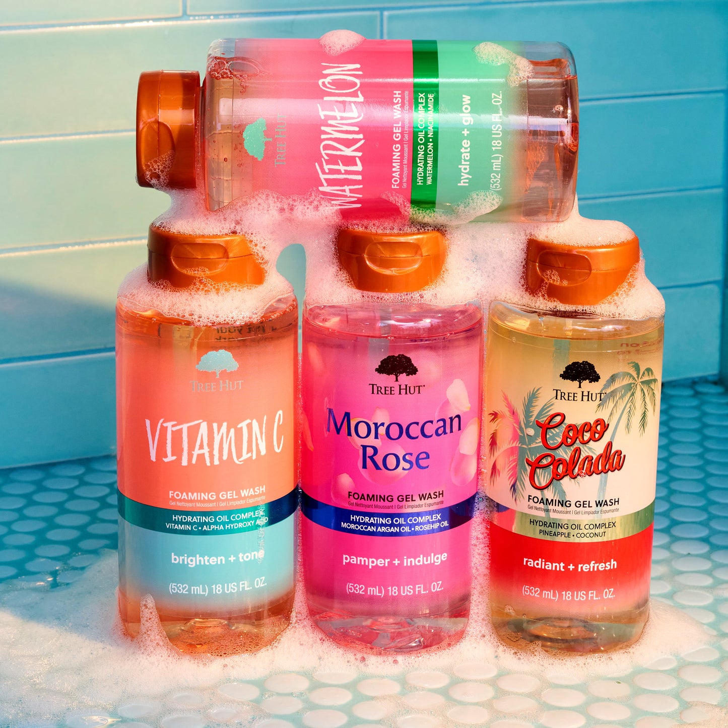 Foaming Gel Wash-Tree Hut