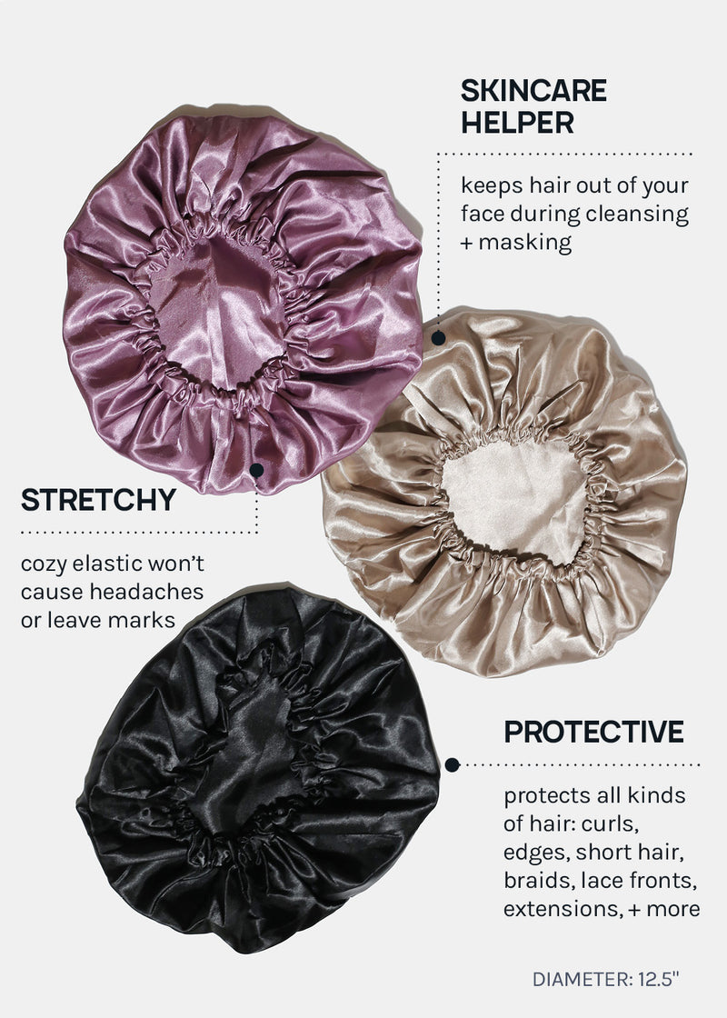 Satin Hair Bonnet - AOA