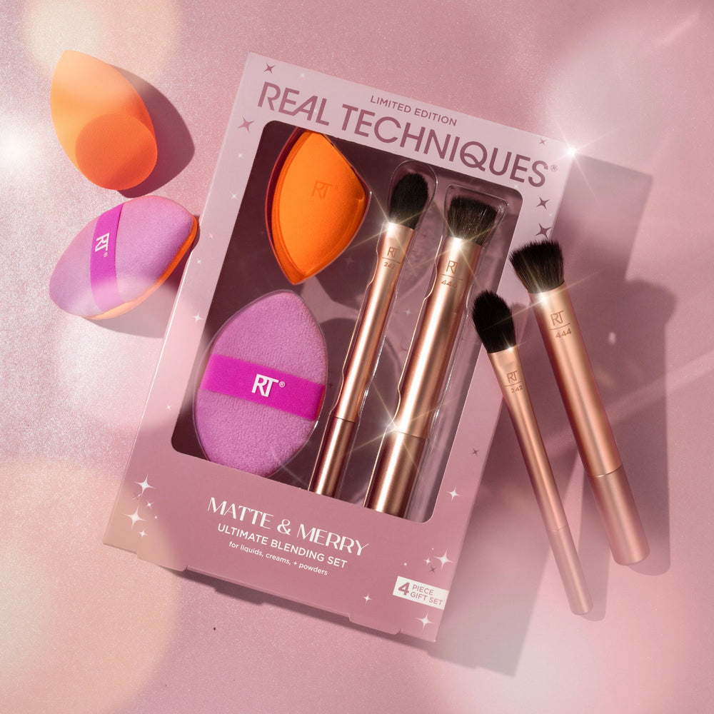Matte & Merry Ultimate Blending Brush Set- Real Techniques