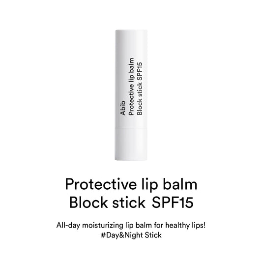 Protective Lip Balm Block Stick Spf 15 - Abib