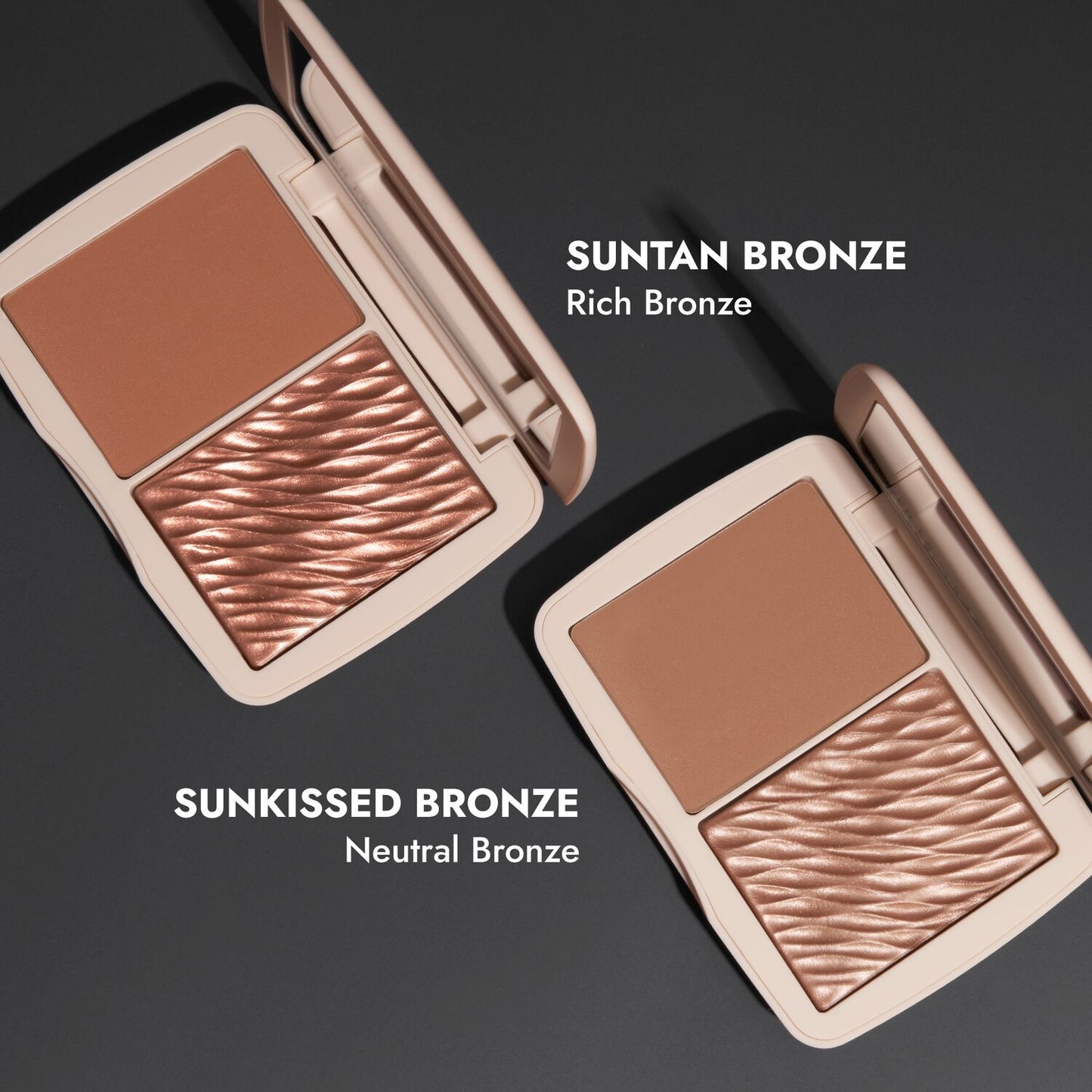 Monochromatic Bronzer Duo Matte + Shimmer - Cover Fx
