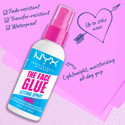The Face Glue Setting Spray - Nyx Professional Makeup