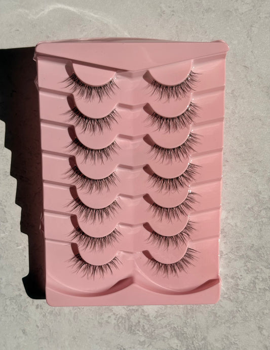 Eyelash 7pcs Pack de Pestañas