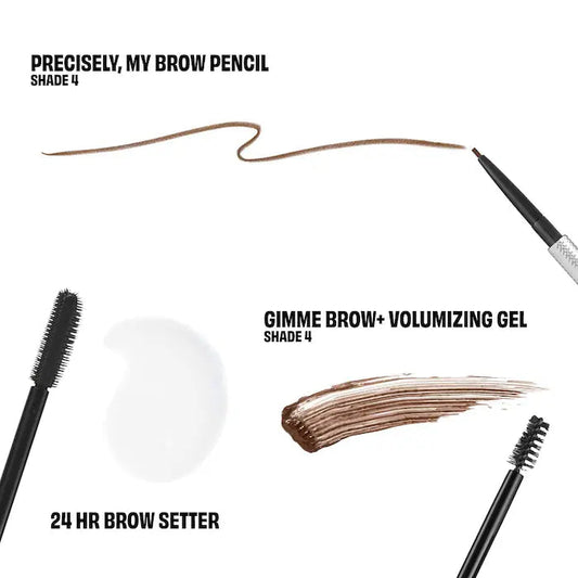 Brow Haul Of Fame,Pencil & Gel Trio - Benefit