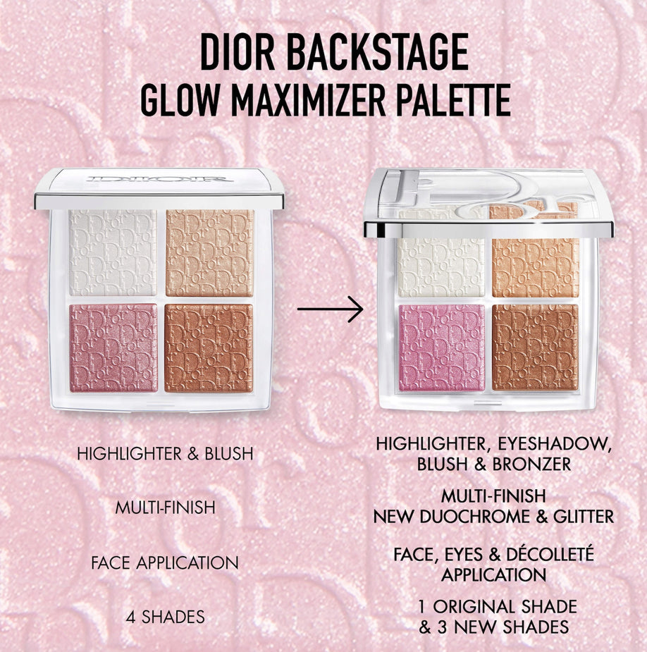 Backstage Glow Maximizer Face Palette - Dior