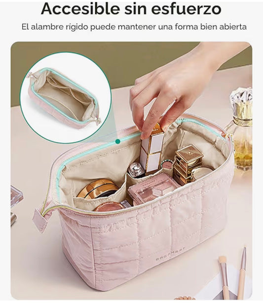 Toiletry puffy makeup bag - Bagsmart