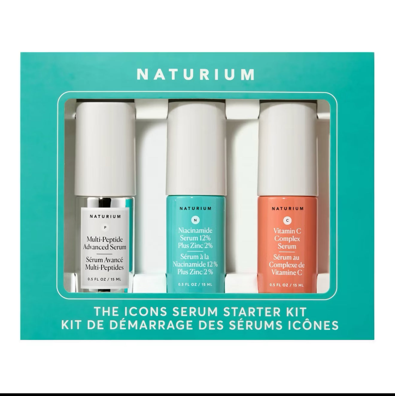 The Icons Serum Starter Kit -Naturium