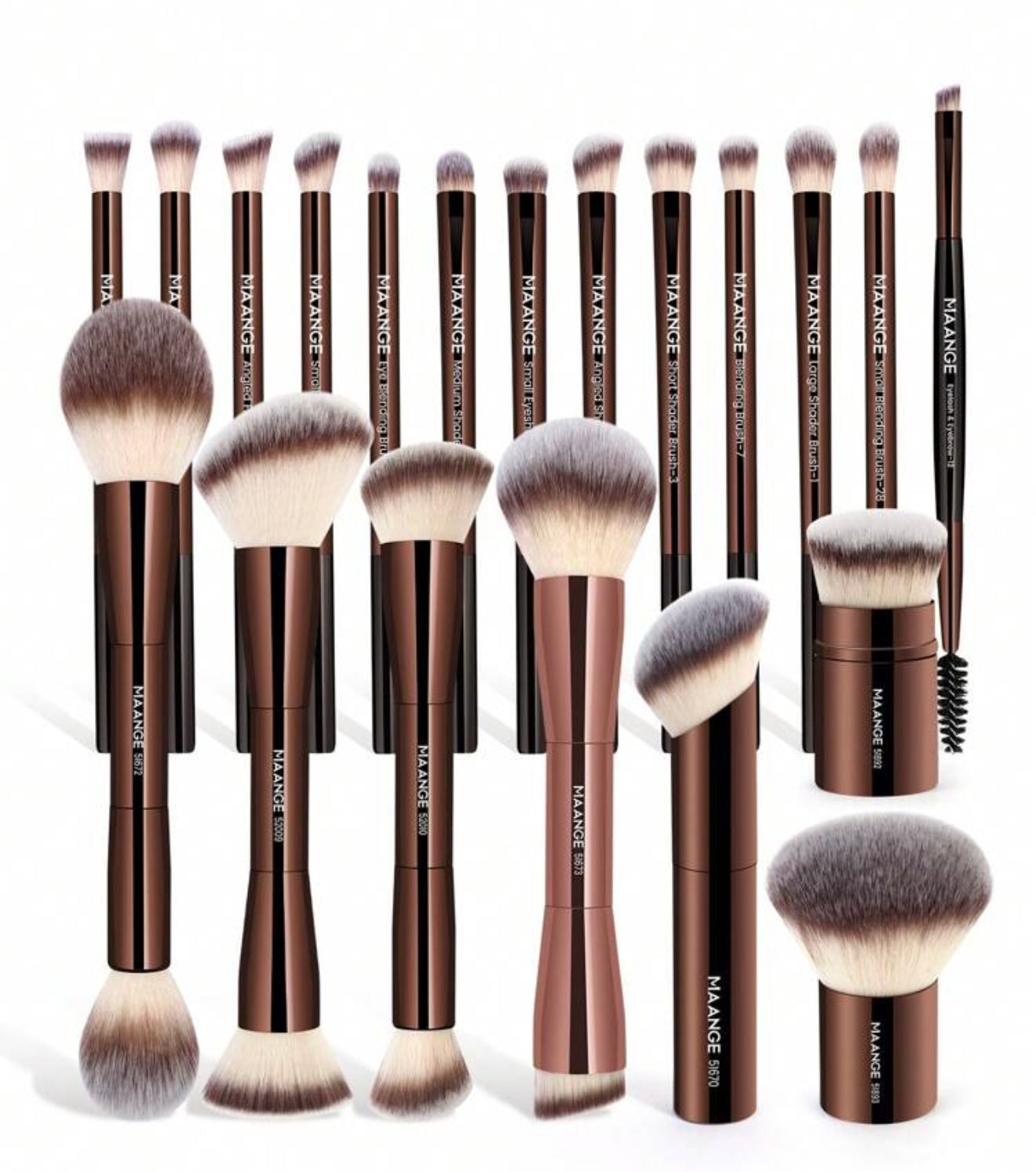 Premium Makeup Brush Set 20 pcs- Maange