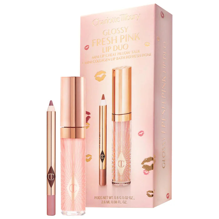 Glossy Fresh Pink Lip Dúo - Charlotte Tillbury