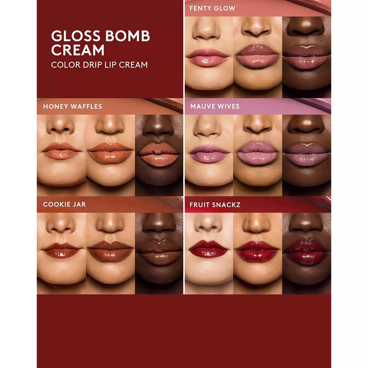 Gloss Bomb Color Drip Lip Cream - Fenty Beauty