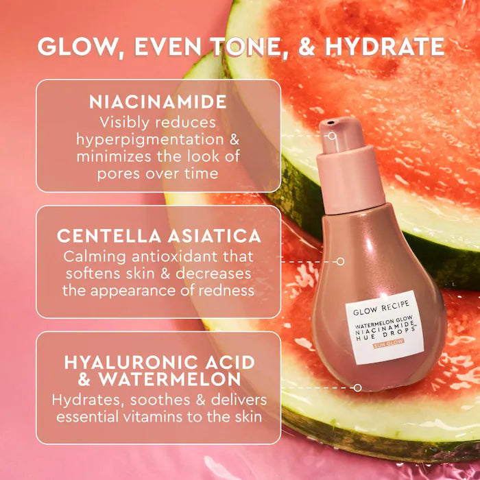 Watermelon Glow Niacinamide Dew Drops- Glow Recipe