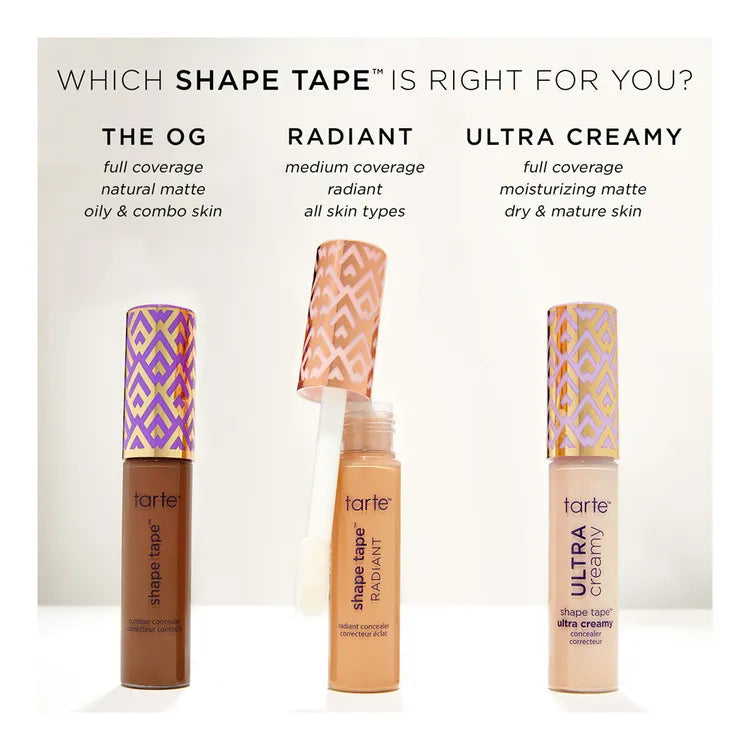 Shape Tape Radiant Medium Coverage Concealer - Tarte