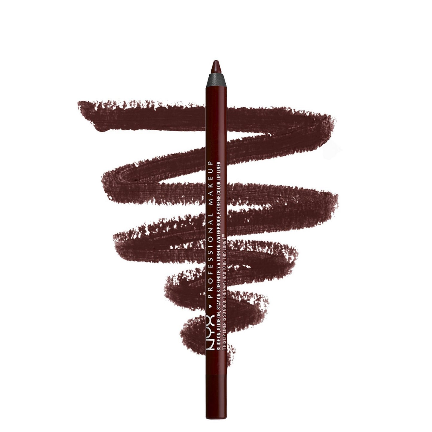 Slide on,Glide on,Stay on & Definitely A Turn on,Waterproof,Extreme color Lip Liner-NYX