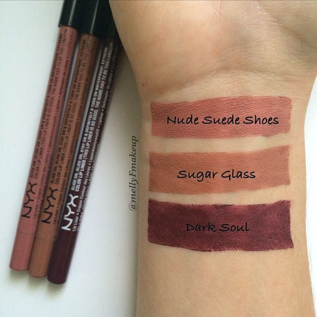 Slide on,Glide on,Stay on & Definitely A Turn on,Waterproof,Extreme color Lip Liner-NYX