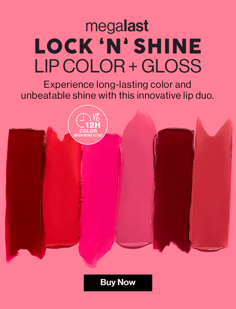Megalast Lock N Shine Lip color + Gloss - Wet n wild