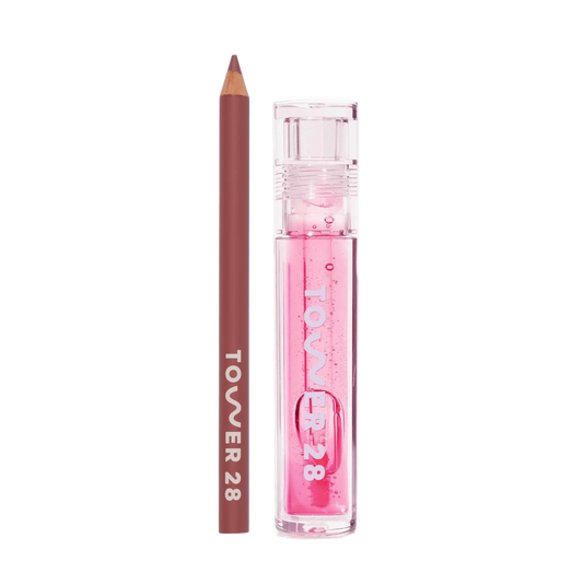 Line + Shine Lip Duo (limited edition) - Tower 28