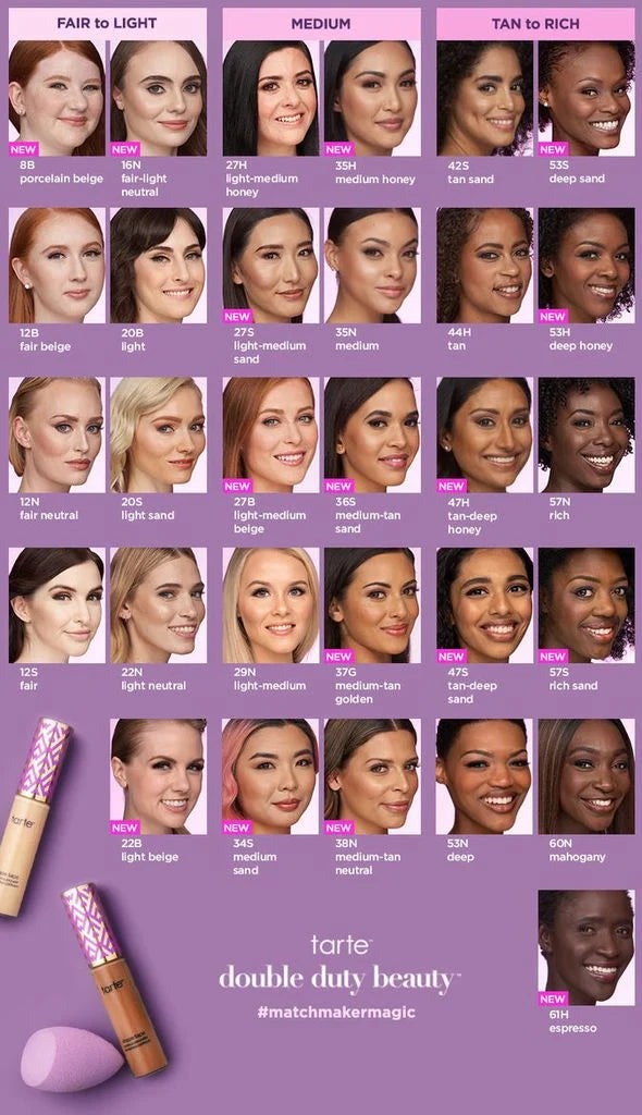 Spotted: icons shape tape concealer & tartelette tubing mascara set - Tarte