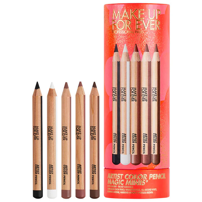 Mini Artist Color Pencil Lipliner & Eyeliner Kit - Makeup For Ever