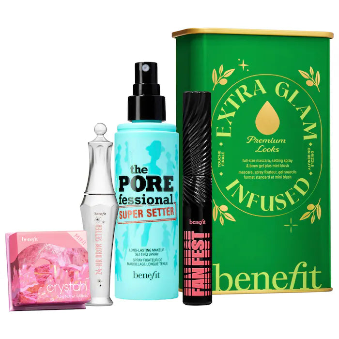 Extra Glam Infused Full-Face Beauty Kit - Benefit Cosmetics