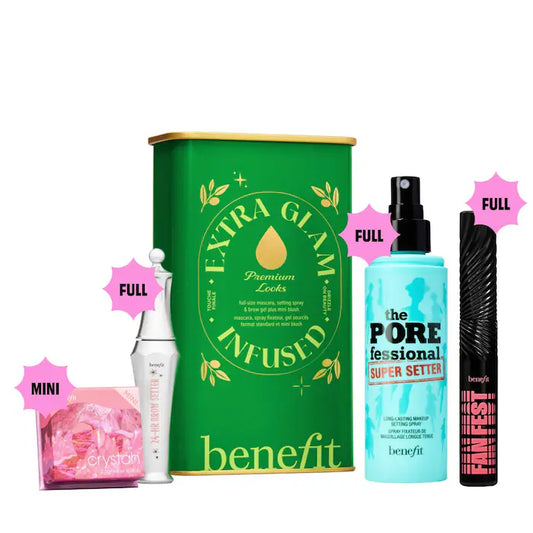 Extra Glam Infused Full-Face Beauty Kit - Benefit Cosmetics
