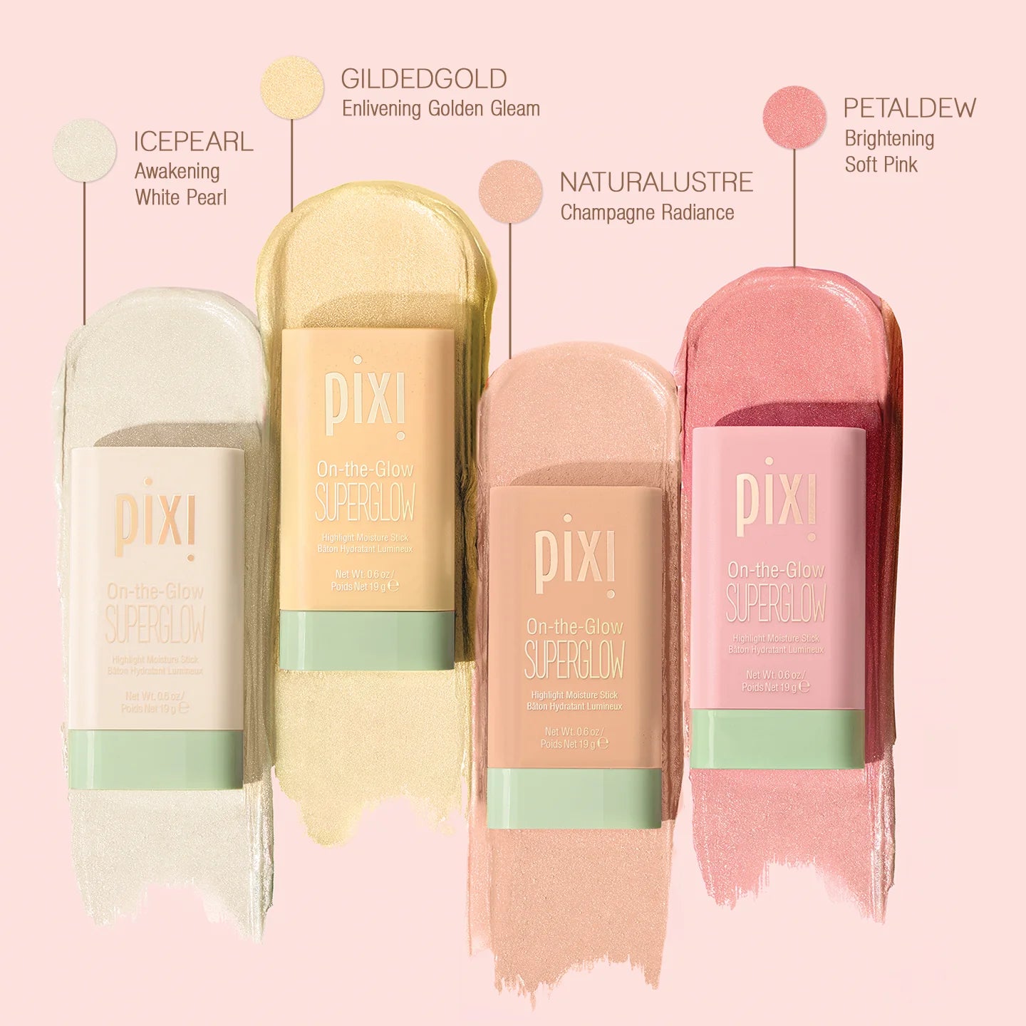 On The Glow Superglow Highlight Moisture Stick - Pixi by petra