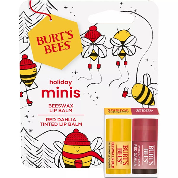 Holiday Minis Lip Balm Gift Set- Burts Bees – Beauty Essentials Honduras