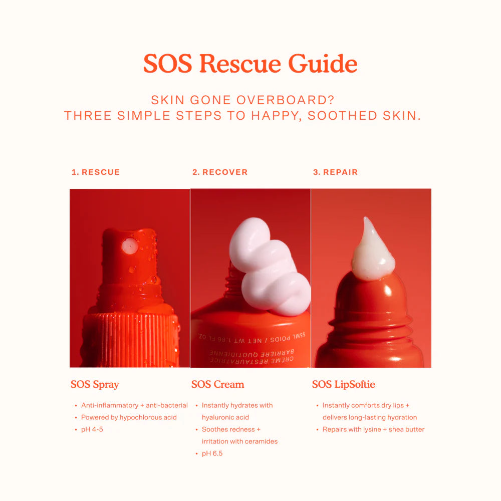 SOS 3-Step Skincare Set - Tower 28