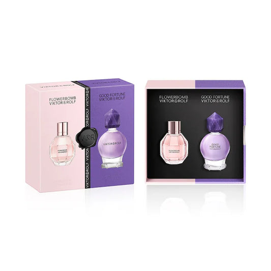 Mini Good Fortune & Flowerbomb Perfume Set - Viktor & Rolf