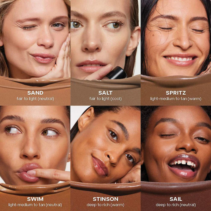 Dew bronze Soft-Focus liquid Bronzer - Saie