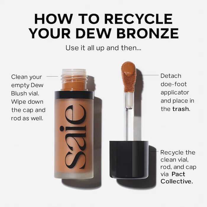 Dew bronze Soft-Focus liquid Bronzer - Saie