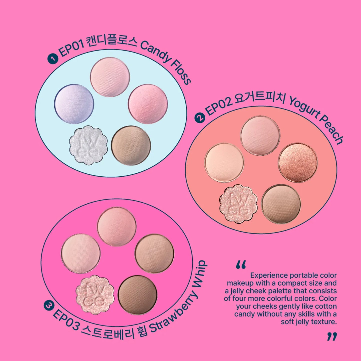 Pocket Eyeshadow Palette - fwee